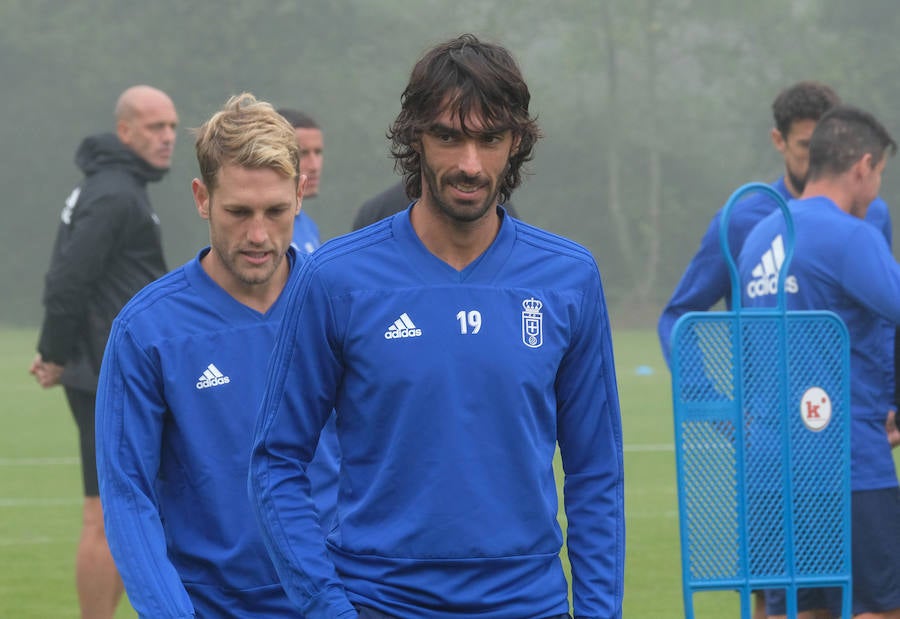 Fotos: Entrenamiento del Real Oviedo (26-09-2018)