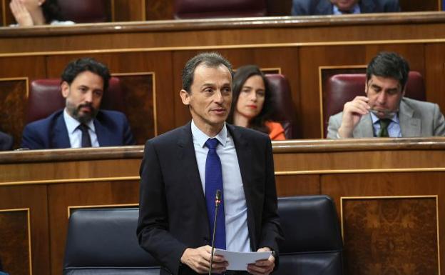 Pedro Duque en el Congreso.