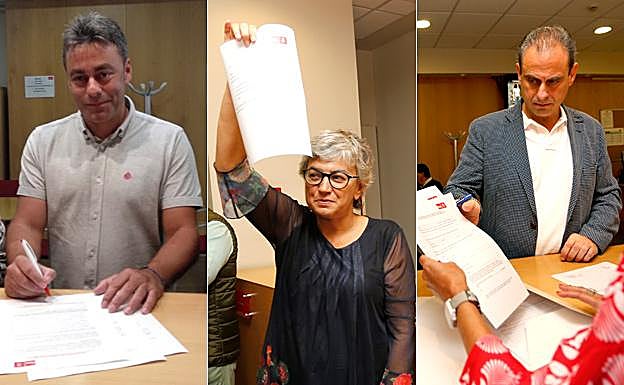 El PSOE elegirá su candidato a la Alcaldía por primera vez entre tres aspirantes