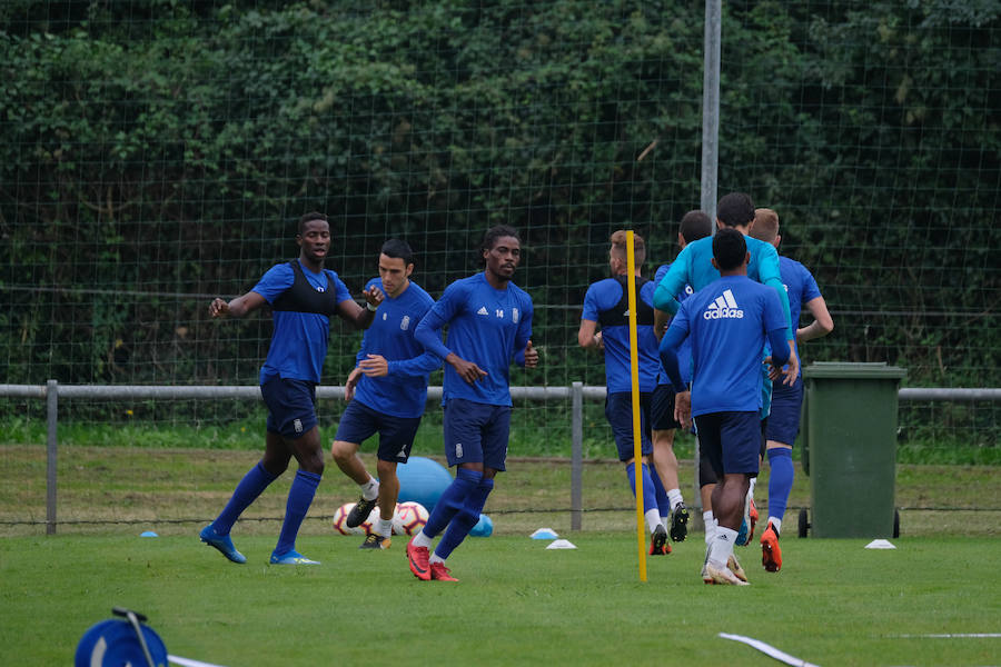 Fotos: Entrenamiento del Real Oviedo (28-09-2018)