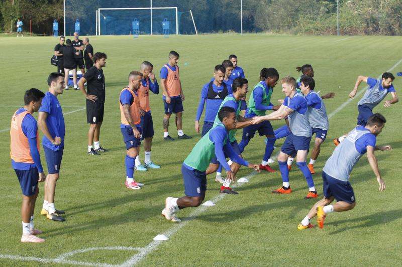 Fotos: Entrenamiento del Real Oviedo (29/09/18)