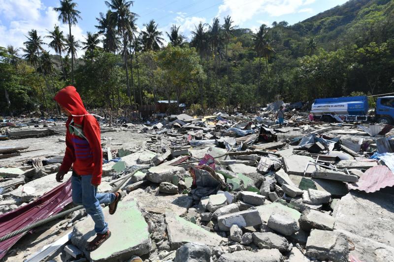 Fotos: Las imágenes del devastador tsunami en Indonesia