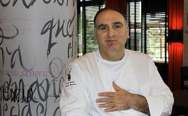 José Andrés: «Si el Campanu se subasta en Cornellana donaré 6.000 euros en honor a Anthony Bourdain»