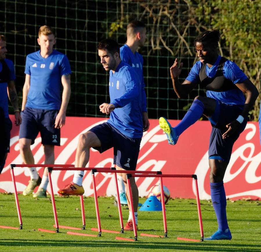 Fotos: Entrenamiento del Real Oviedo (2-10)