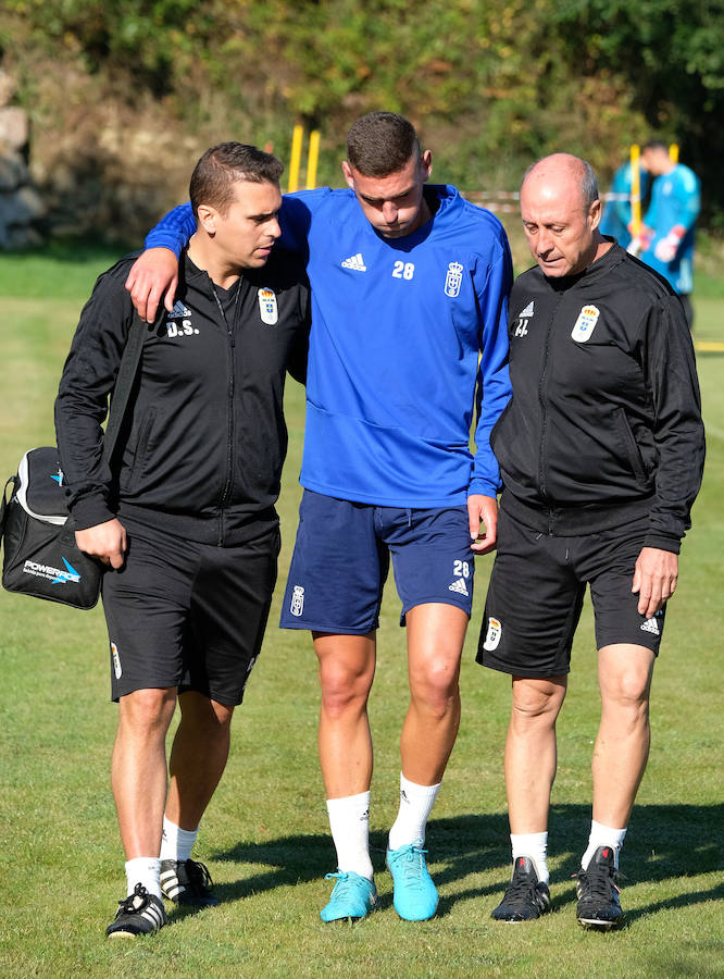 Fotos: Entrenamiento del Real Oviedo (03-10-2018)