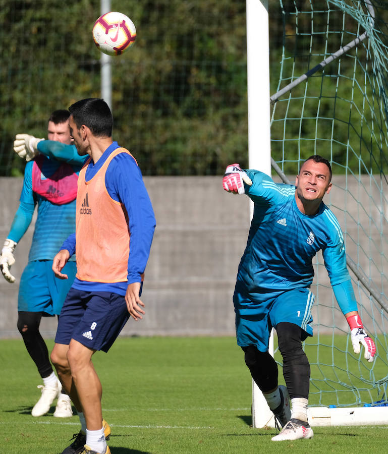 Fotos: Entrenamiento del Real Oviedo (03-10-2018)