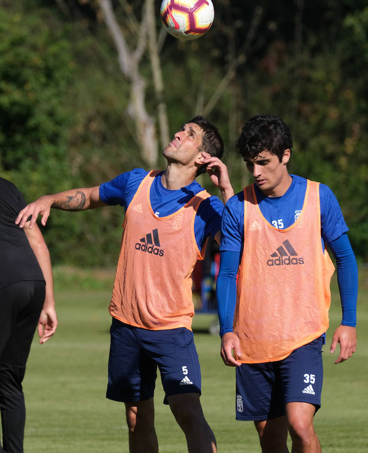 Fotos: Entrenamiento del Real Oviedo (03-10-2018)