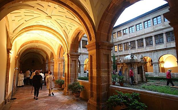 El monasterio de las Pelayas abre sus puertas mañana durante la Noche Blanca de Oviedo.