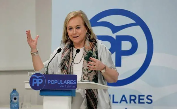 Mercedes Fernández llama a la «revolución del sentido común para desalojar al PSOE» del Gobierno