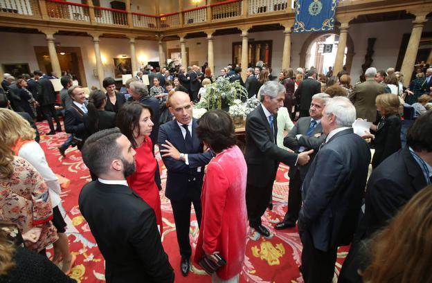 El Hotel de la Reconquista se convierte cada año en uno de los centros neurálgicos de los Premios Princesa de Asturias.