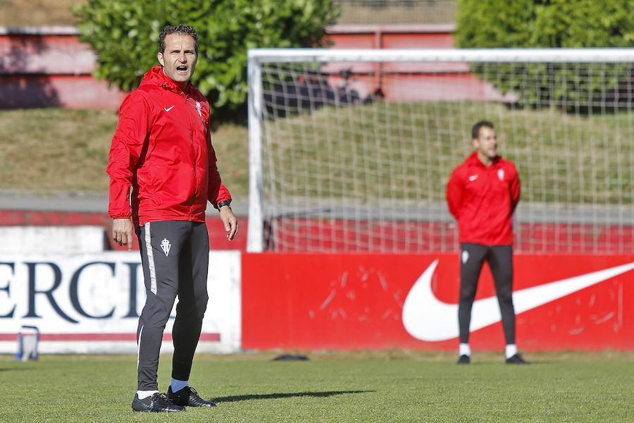 Fotos: Entrenamiento del Sporting (10-10)