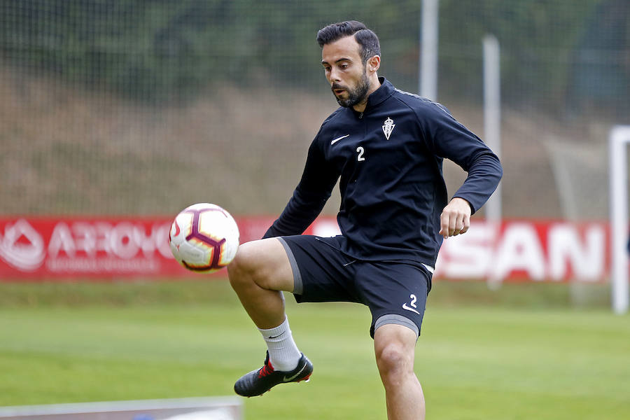 Fotos: Entrenamiento del Sporting (11/10/2018)