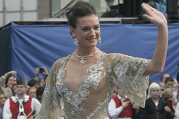 Yelena Ysinbayeba, en 2009. 