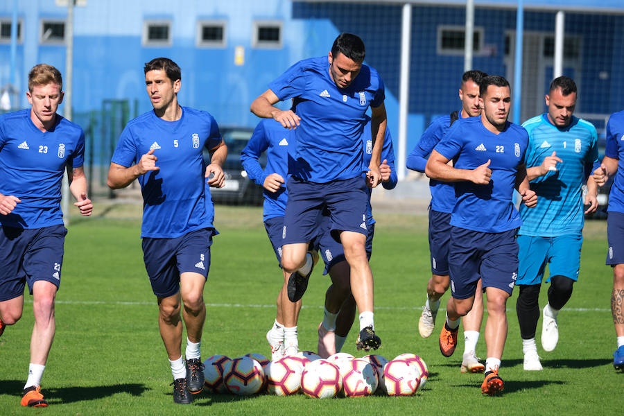 Fotos: Entrenamiento del Real Oviedo