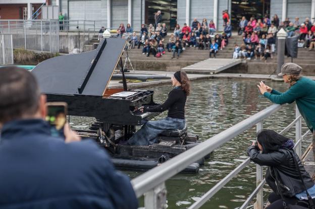 El pantano de Trasona acoge un recital de piano