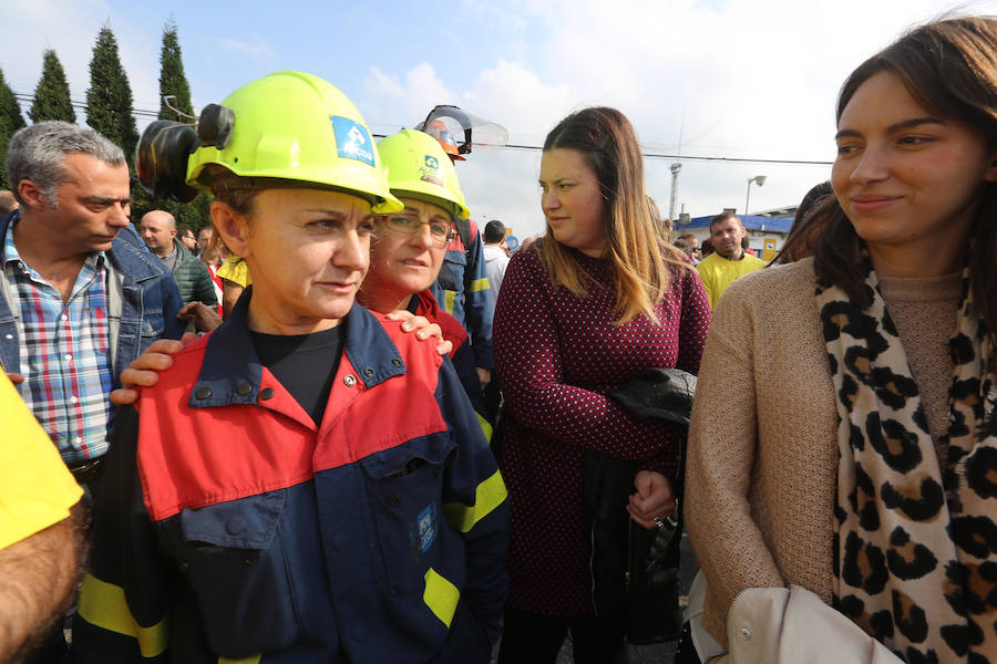 Han contado con el apoyo de autoridades, representantes sindicales, familias y ex trabajadores