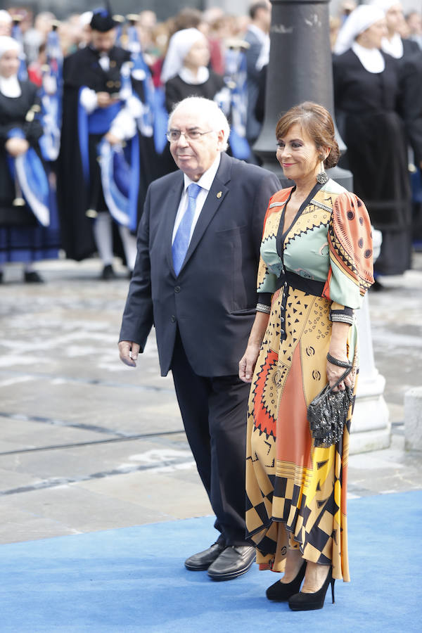 Fotos: La alfombra azul de los Premios Princesa de Asturias 2018