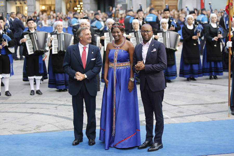 Fotos: La alfombra azul de los Premios Princesa de Asturias 2018