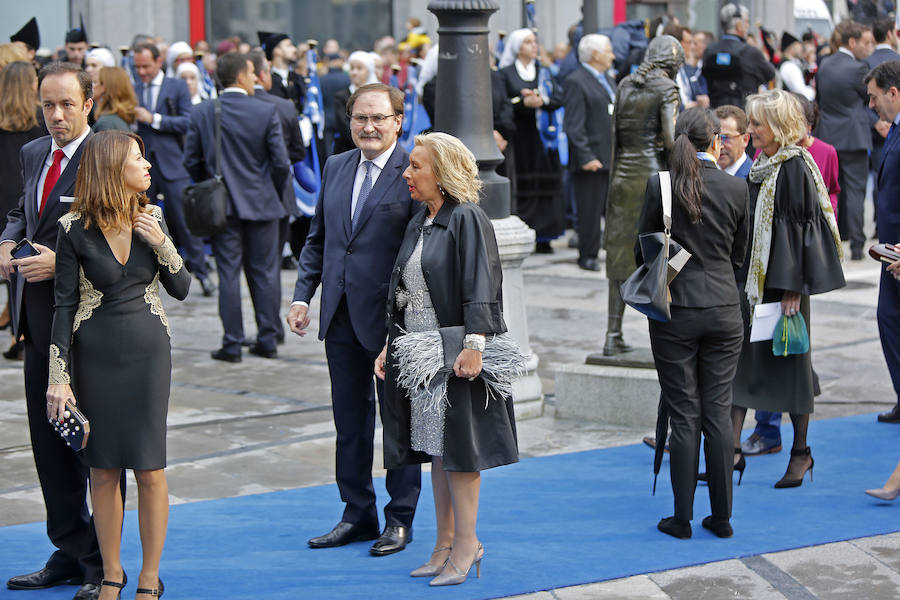 Fotos: La alfombra azul de los Premios Princesa de Asturias 2018