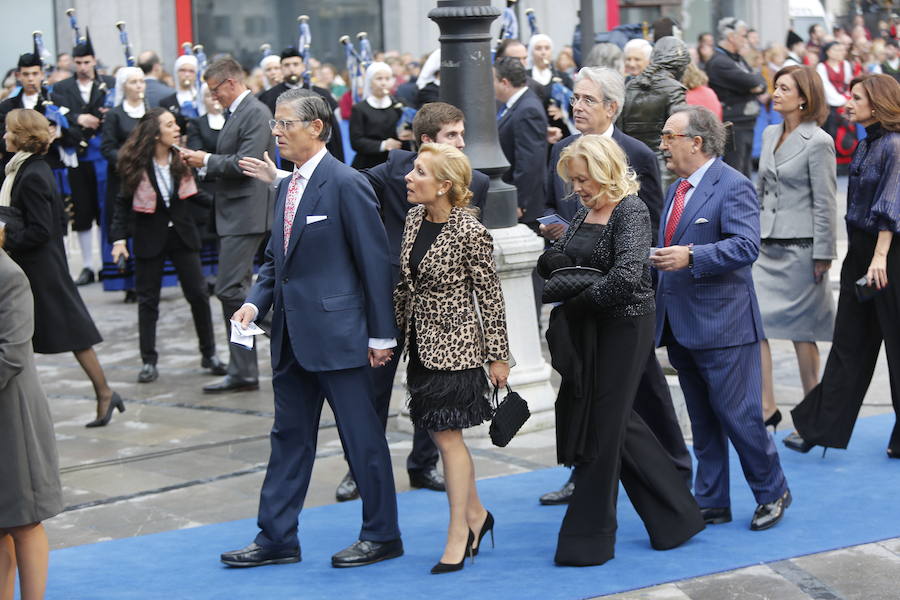 Fotos: La alfombra azul de los Premios Princesa de Asturias 2018