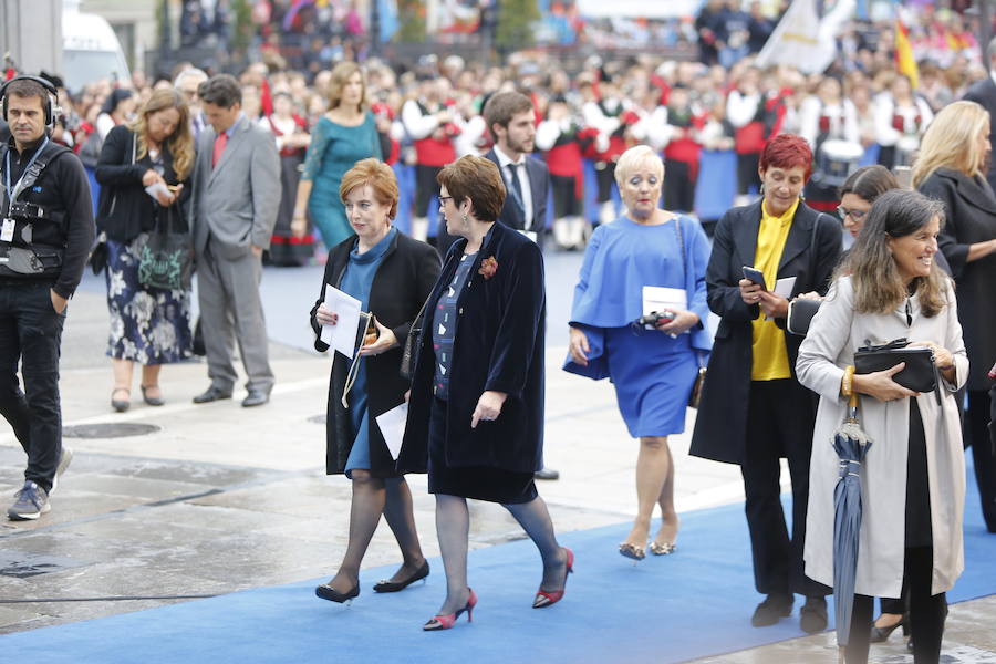 Fotos: La alfombra azul de los Premios Princesa de Asturias 2018