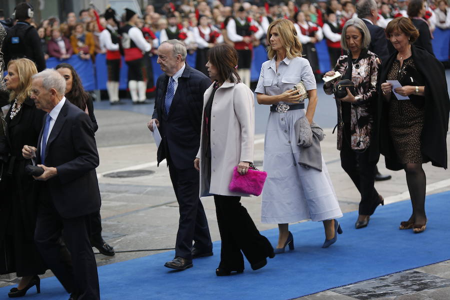 Fotos: La alfombra azul de los Premios Princesa de Asturias 2018