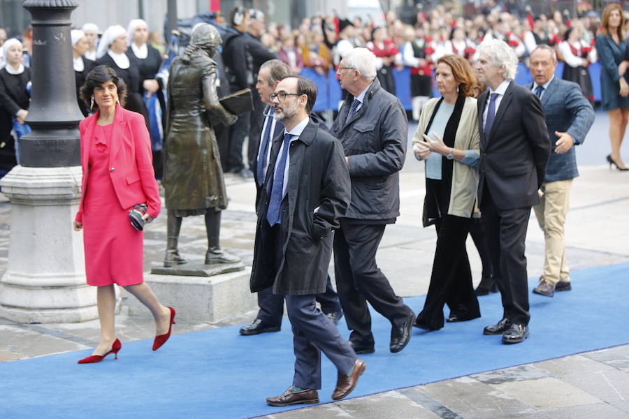 Fotos: La alfombra azul de los Premios Princesa de Asturias 2018