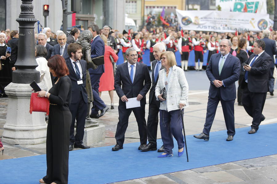 Fotos: La alfombra azul de los Premios Princesa de Asturias 2018