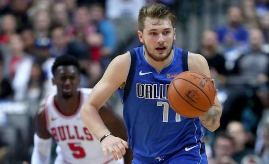 Luka Doncic, durante el partido. 