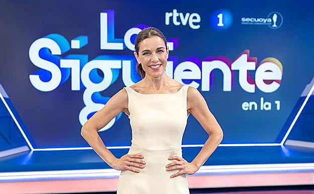 Raquel Sánchez Silva, en el plató del programa.