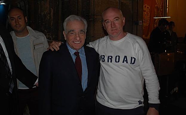 Con Martin Scorsese, esta misma semana.