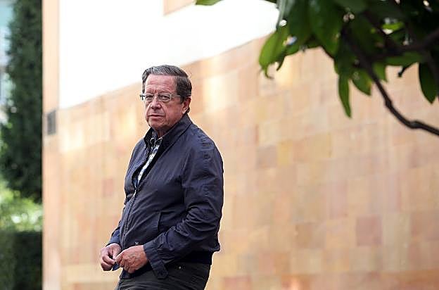 José Ramón Fernández Molina durante la entrevista. 