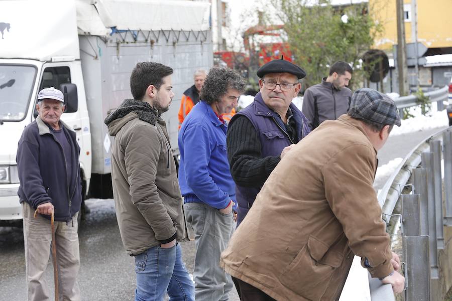 La ola de frío deja tras de sí miles de viviendas sin suministro eléctrico, pueblos incomunicados y cortes de carretera y de las vías del tren en la salida a la Meseta. La región, con la intervención de la UME, va recuperando la normalidad. 