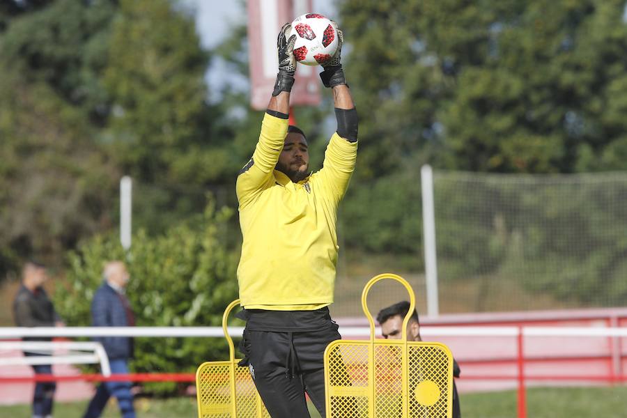 Fotos: Entrenamiento del Sporting en Mareo (30-10)