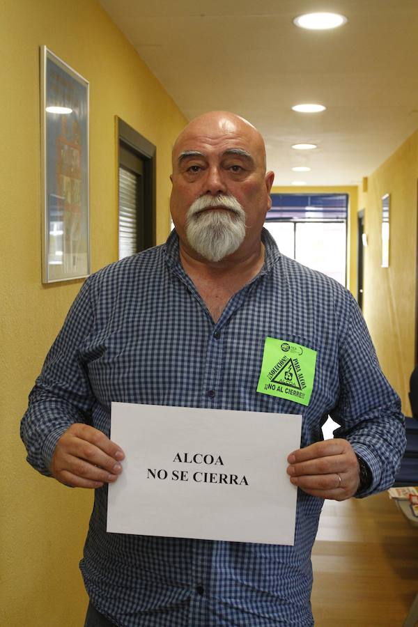 Iñaki Malda. Secretario comarcal de UGT. «Alcoa cogió una empresa pública y después de exprimirla al máximo quiere echar el cierre sin permitir siquiera que otra se haga con ella»