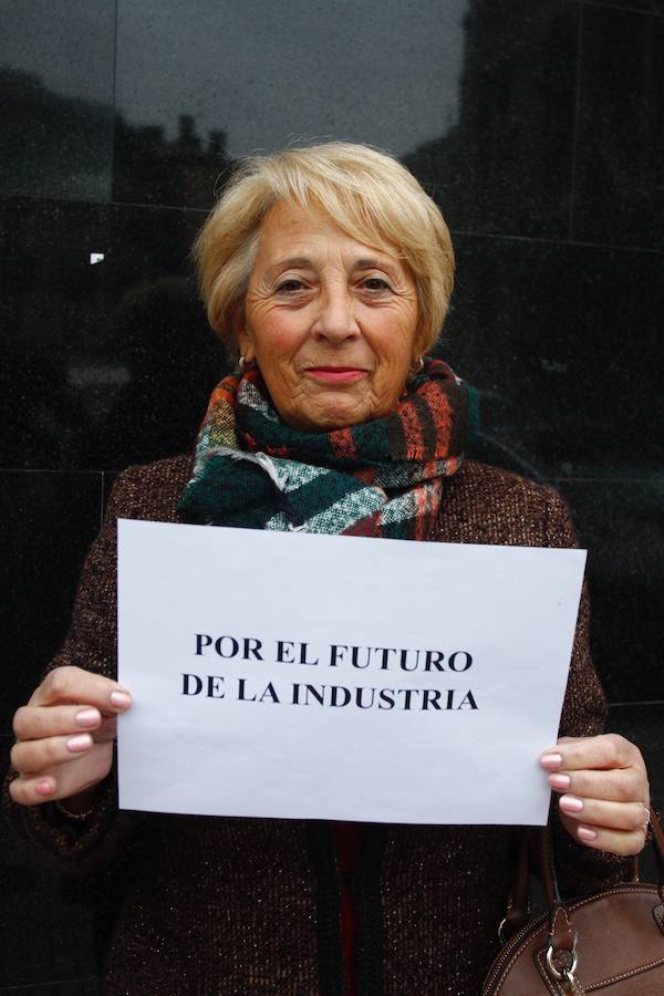 María Luisa Álvarez. «Aunque contamine, la industria es necesaria, no podemos quedarnos sin ella y Alcoa debe seguir»