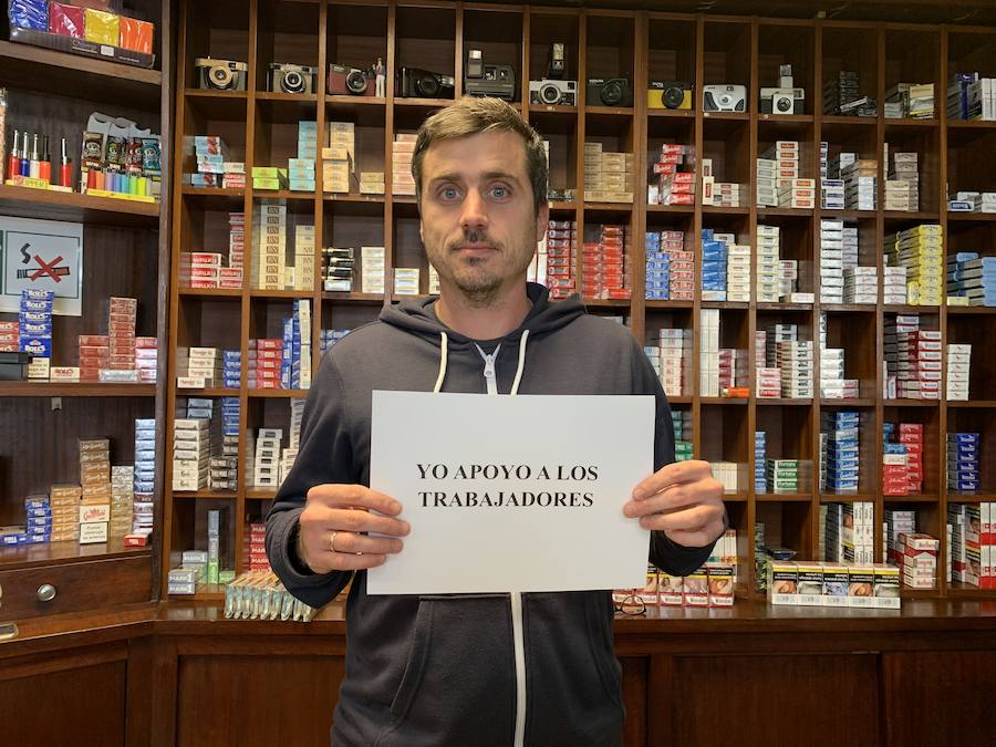 Pelayo San Sebastián. «Esta situación es muy mala para la economía del pequño y mediano comercio».