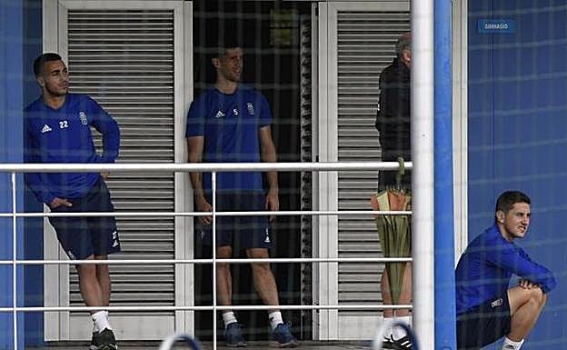 Saúl Berjón, Tejera y Folch, no entrenaron con el grupo