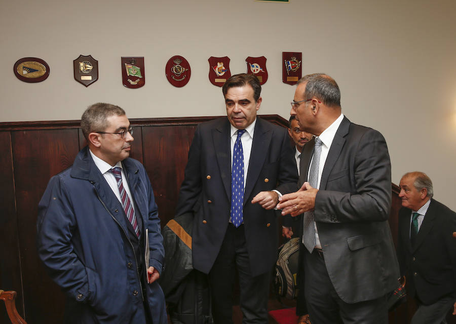 Margaritis Schinas pidió un mayor reconocimiento de los logros de la Unión en un encuentro de EL COMERCIO.