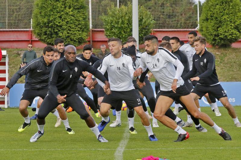 Fotos: Entrenamiento del Sporting (10/11)