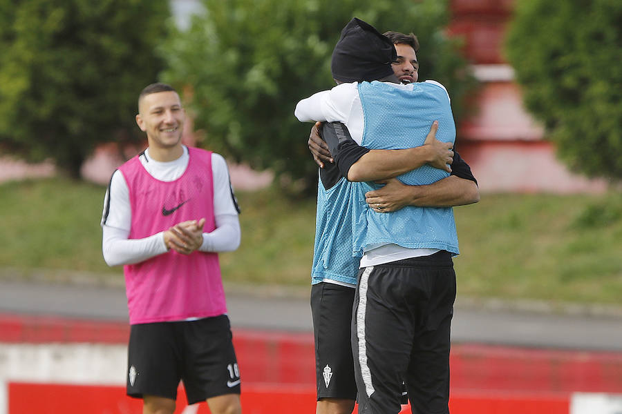 Fotos: Entrenamiento del Sporting (10/11)