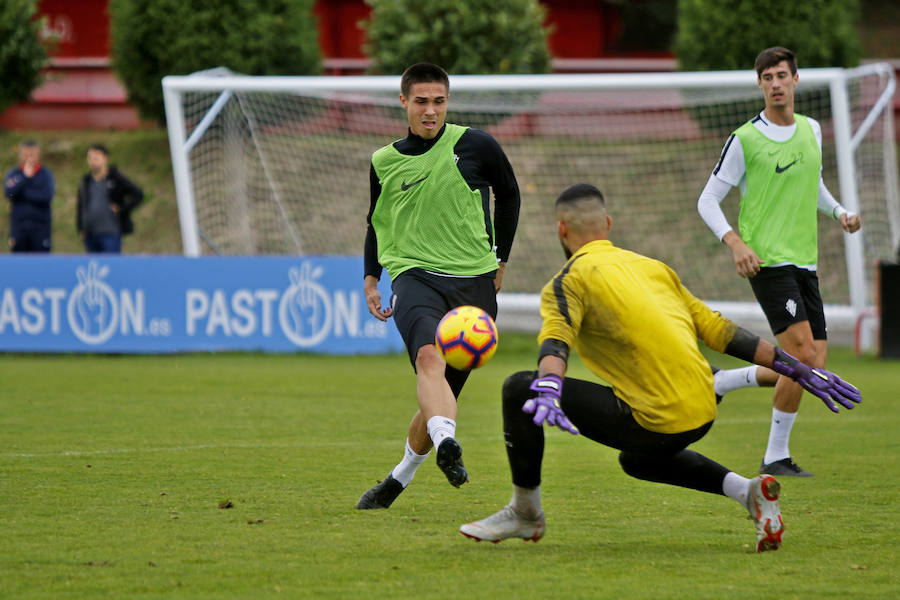 Fotos: Entrenamiento del Sporting (10/11)