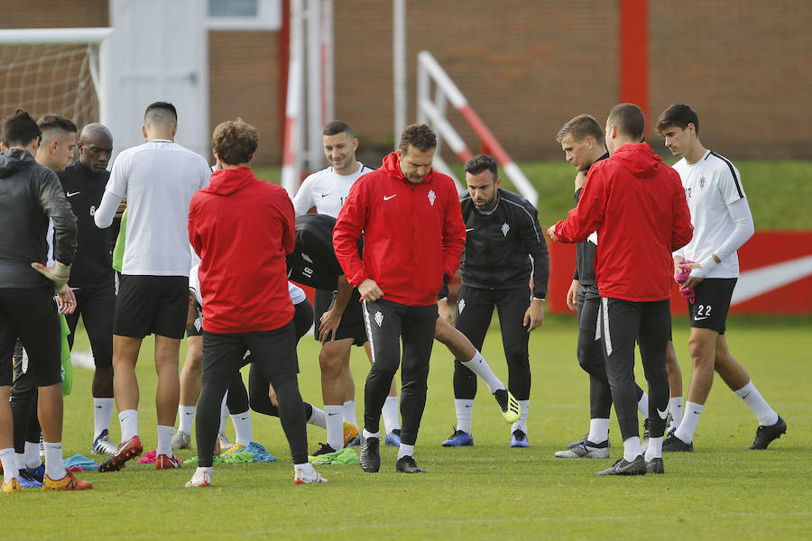 Fotos: Entrenamiento del Sporting (10/11)