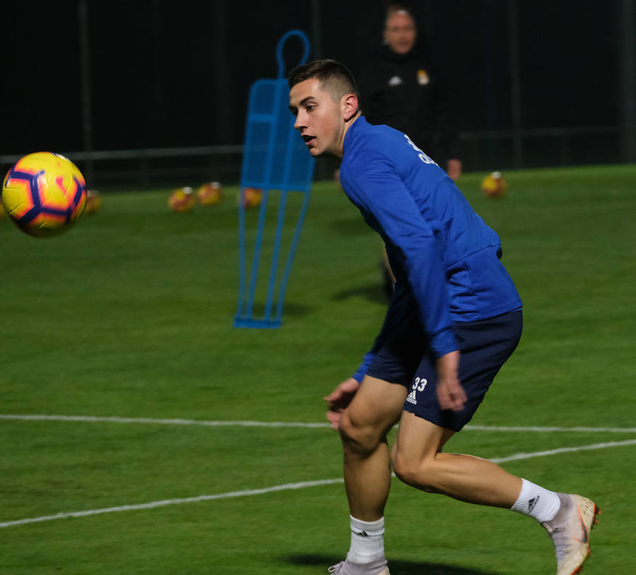 Fotos: Entrenamiento del Real Oviedo (12-11)