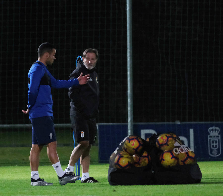 Fotos: Entrenamiento del Real Oviedo (12-11)