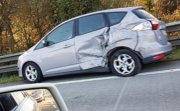 Estado en el que quedó el vehículo. 