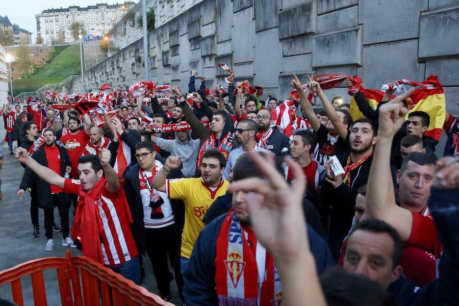 Fotos: ¿Estuviste en el derbi Real Oviedo - Sporting? ¡Búscate!