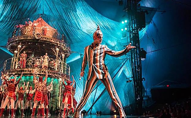 Una imagen del espectáculo 'Kooza'. 