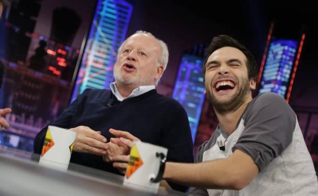 Juan Echanove y Ricardo Gómez visitan 'El Hormiguero'. 