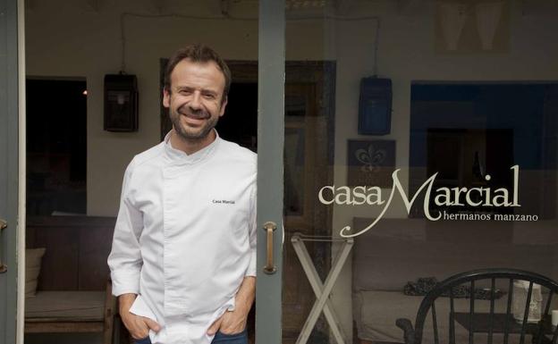 Nacho Manzano, chef de Casa Marcial.